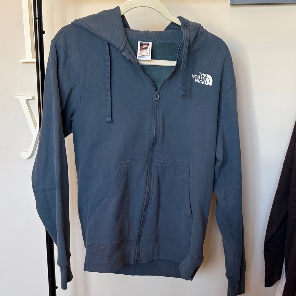 The North Face Charcoal Full-Zip Hoodie